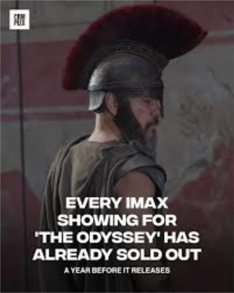 the odissey imax sold out 2